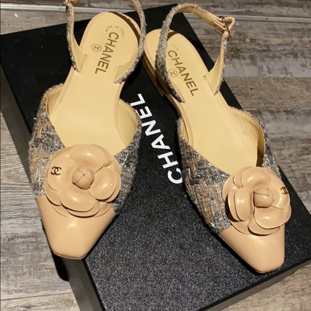 Chanel flats